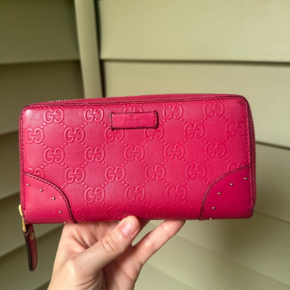Pink Gucci Wallet